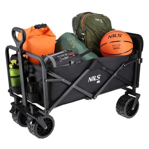 NILS CAMP NC1608 WÓZEK CZARNY 160L NILS CAMP NILS CAMP NC1608 WÓZEK CZARNY 160L NILS CAMP