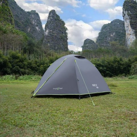 NILS CAMP NC6004 NAMIOT KEMPINGOWY SZARY EXPLORER NILS CAMP NILS CAMP NC6004 NAMIOT KEMPINGOWY SZARY EXPLORER NILS CAMP