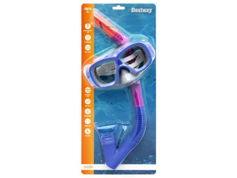 Bestway Zestaw Maska z rurką do nurkowania 24032 Bestway Zestaw Maska z rurką do nurkowania 24032
