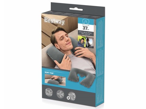 Bestway dmuchana poduszka podróżna rogal 67006 Bestway dmuchana poduszka podróżna rogal 67006