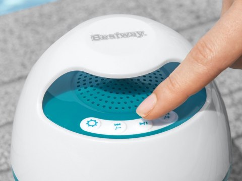 Bestway pływający głośnik MusicWave™ z Bluetooth i światłem LED 58700 Bestway pływający głośnik MusicWave™ z Bluetooth i światłem LED 58700
