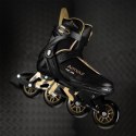 NILS EXTREME NA22151 ŁYŻWOROLKI ARMOUR CZARNO ZŁOTE ROZM. 45 NILS EXTREME