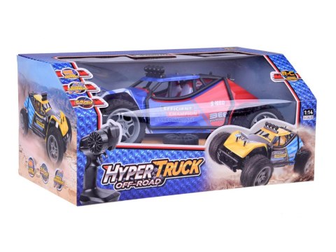 Autko r/c Zestaw auto zdalnie sterowane HYPER TRUCK OFF-ROAD na pilota RC0641 CZ Autko r/c Zestaw auto zdalnie sterowane HYPER TRUCK OFF-ROAD na pilota RC0641 CZ