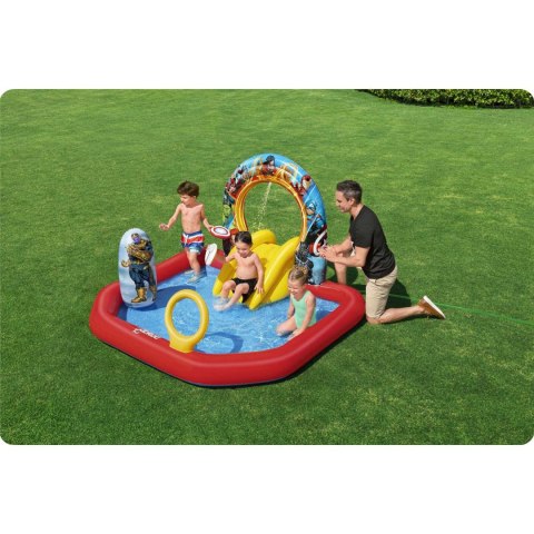 Plac zabaw dmuchany Avengers 211 x 198 x 125 cm Bestway 98800 Plac zabaw dmuchany Avengers 211 x 198 x 125 cm Bestway 98800