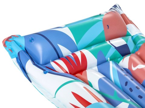 Bestway Kolorowy dmuchany Materac do wody plażowy 183 x 69cm 44033 Bestway Kolorowy dmuchany Materac do wody plażowy 183 x 69cm 44033