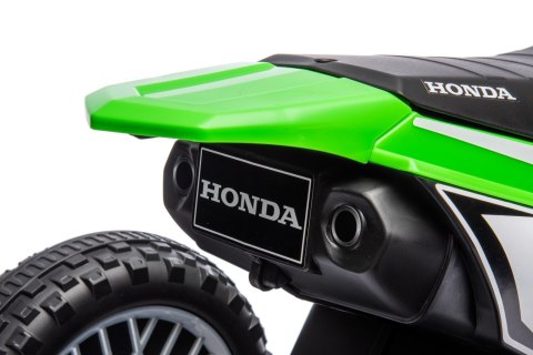Jeździk na akumulator MOTOCYKL ELEKTRO HONDA CRF450 trójkołowa elektryczny zielony Jeździk na akumulator MOTOCYKL ELEKTRO HONDA CRF450 trójkołowa elektryczny zielony