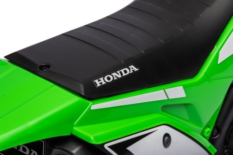 Jeździk na akumulator MOTOCYKL ELEKTRO HONDA CRF450 trójkołowa elektryczny zielony Jeździk na akumulator MOTOCYKL ELEKTRO HONDA CRF450 trójkołowa elektryczny zielony