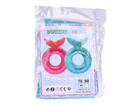Koło dmuchane dla dzieci Kółko do pływania Syrenka 60cm SP0750 Koło dmuchane dla dzieci Kółko do pływania Syrenka 60cm SP0750