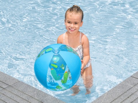 Bestway kolorowa piłka plażowa lekka dmuchana 51cm kaktusy 31036 Bestway kolorowa piłka plażowa lekka dmuchana 51cm kaktusy 31036