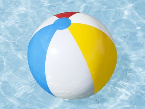 Bestway Dmuchana kolorowa piłka w paski dla dzieci i dorosłych 51cm 31021 Bestway Dmuchana kolorowa piłka w paski dla dzieci i dorosłych 51cm 31021