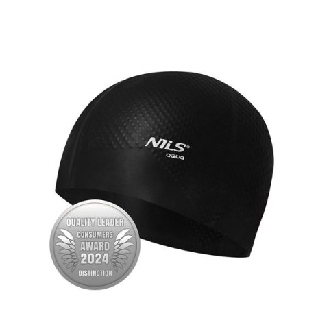 NILS AQUA NQC JEDNOKOLOROWY CZARNY CZEPEK SILIKONOWY DOTS NILS AQUA NILS AQUA NQC JEDNOKOLOROWY CZARNY CZEPEK SILIKONOWY DOTS NILS AQUA