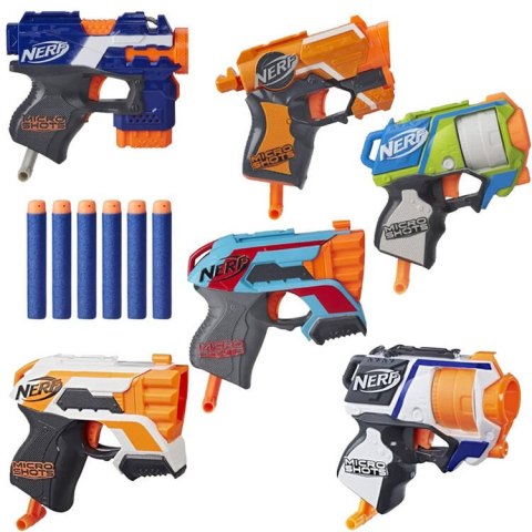 Duży Zestaw Pistolet Nerf Strike 6 szt. pistolet + naboje piankowe ZA5181