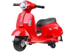 Motorek VESPA na akumulator Skuter PA0238 czerwony