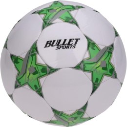 PIŁKA NOŻNA BULLET STAR R.5 WHITE/GREEN