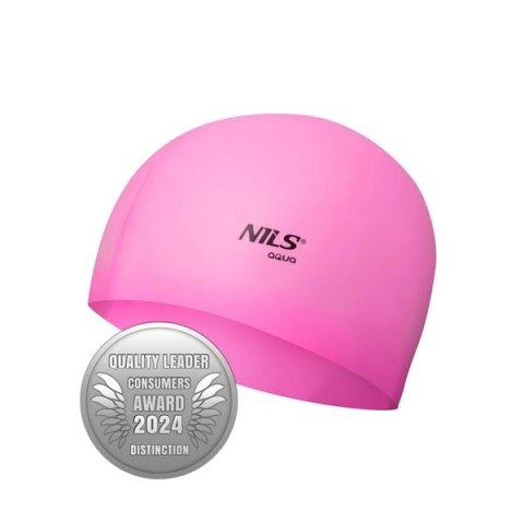 NILS AQUA NQC JEDNOKOLOROWY PK02 JASNORÓŻOWY CZEPEK SILIKONOWY NILS AQUA NILS AQUA NQC JEDNOKOLOROWY PK02 JASNORÓŻOWY CZEPEK SILIKONOWY NILS AQUA
