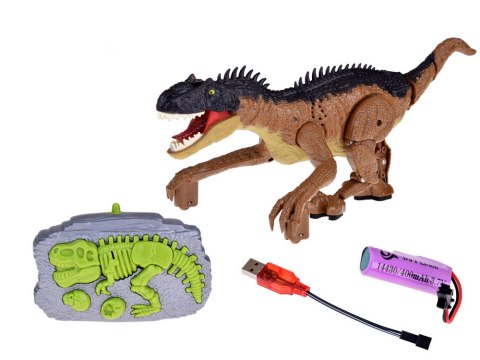 Brązowy Dinozaur prehistoryczna zabawka sterowana na pilota RC0632 Brązowy Dinozaur prehistoryczna zabawka sterowana na pilota RC0632
