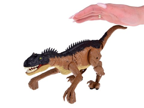 Brązowy Dinozaur prehistoryczna zabawka sterowana na pilota RC0632 Brązowy Dinozaur prehistoryczna zabawka sterowana na pilota RC0632