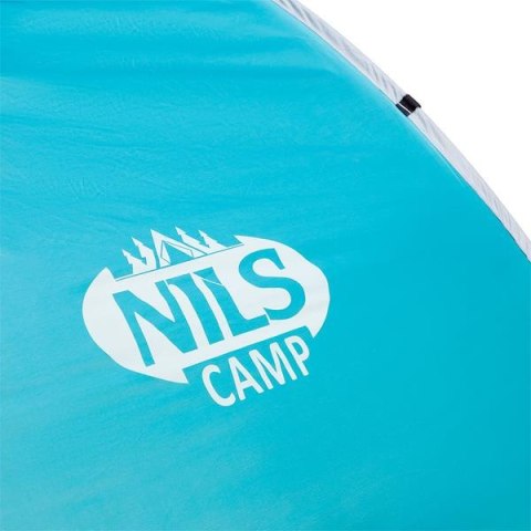 NILS NC3174 TURKUSOWO-SZARY NAMIOT PLAŻOWY SAMOROZKŁADAJĄCY PODŁOGA NILS CAMP NILS NC3174 TURKUSOWO-SZARY NAMIOT PLAŻOWY SAMOROZKŁADAJĄCY PODŁOGA NILS CAMP