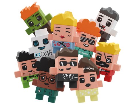 Marioinex Klocki Mini Waffle Surprise 2w1 saszetka figurka klocki ZA5040 Marioinex Klocki Mini Waffle Surprise 2w1 saszetka figurka klocki ZA5040