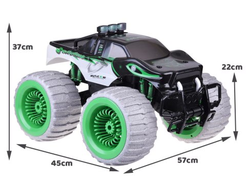 Olbrzymie Auto Monster Snake 4x4 muzyka światła drift 360st. Pilot RC0633 Olbrzymie Auto Monster Snake 4x4 muzyka światła drift 360st. Pilot RC0633