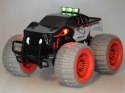 Olbrzymie Auto Monster Snake 4x4 muzyka światła drift 360st. Pilot RC0633