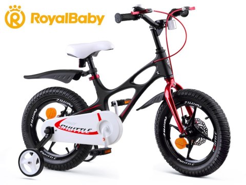 RoyalBaby Rower 14" Space Shuttle + pchacz RB14-22 czarny RoyalBaby Rower 14" Space Shuttle + pchacz RB14-22 czarny