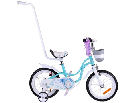 RoyalBaby uroczy Rower 14" Little Swan wstążki koszyk kółka boczne RB14-18 RoyalBaby uroczy Rower 14" Little Swan wstążki koszyk kółka boczne RB14-18