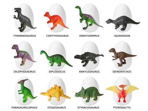 Zestaw Archeologiczny 12 Dużych Jaj + karty Odkryj Świat Dinozaurów ZA4999 Zestaw Archeologiczny 12 Dużych Jaj + karty Odkryj Świat Dinozaurów ZA4999