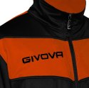 Givova Dres Givova Tuta Visa Fluo czarno-pomarańczowy TR018F 1028