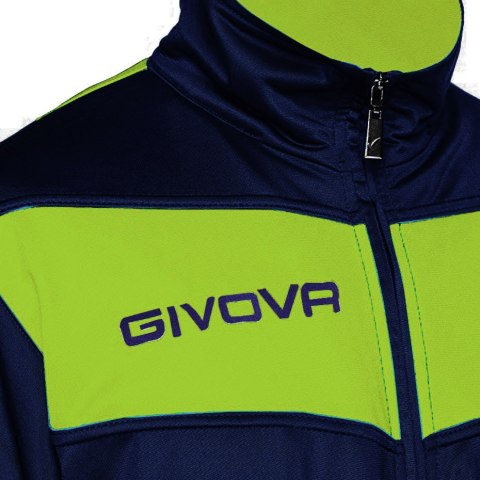 Givova Dres Givova Tuta Visa Fluo granatowo-zielony TR018F 0419 Givova Dres Givova Tuta Visa Fluo granatowo-zielony TR018F 0419