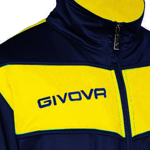 Givova Dres Givova Tuta Visa granatowo-żółty TR018 0407 Givova Dres Givova Tuta Visa granatowo-żółty TR018 0407