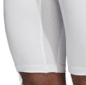 Adidas teamwear Podspodenki męskie adidas Alphaskin Sport Short Tight białe CW9457