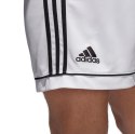 Adidas teamwear Spodenki dla dzieci adidas Squadra 17 JUNIOR biało-czarne BJ9227/GH1668