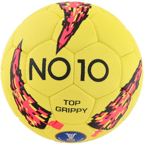 NO10 Piłka ręczna NO10 Top Grippy III żółta 56047-3 NO10 Piłka ręczna NO10 Top Grippy III żółta 56047-3