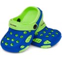 AQUA-SPEED Klapki basenowe dla dzieci Aqua-speed Lido kol 01 niebiesko zielone