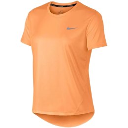 Nike Koszulka damska Nike W Miler Top SS pomarańczowa AJ8121 882