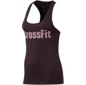 Reebok Koszulka damska Reebok RCF Graphic Tank fioletowa DP1224