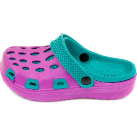 AQUA-SPEED Klapki basenowe dla dzieci Aqua-speed Silvi kol 09 fioletowo niebieskie AQUA-SPEED Klapki basenowe dla dzieci Aqua-speed Silvi kol 09 fioletowo niebieskie
