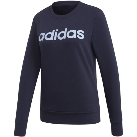 Adidas Bluza damska adidas W Essentials Linear Sweat granatowa EI0678