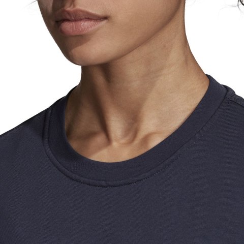 Adidas Bluza damska adidas W Essentials Linear Sweat granatowa EI0678 Adidas Bluza damska adidas W Essentials Linear Sweat granatowa EI0678