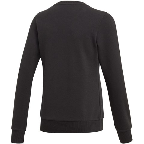 Adidas Bluza dla dzieci adidas YG Essentials Linear Sweat czarna EH6157 Adidas Bluza dla dzieci adidas YG Essentials Linear Sweat czarna EH6157