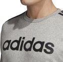 Adidas Bluza męska adidas Essentials 3 Stripes Crewneck Fleece szara EI4902