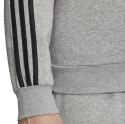 Adidas Bluza męska adidas Essentials 3 Stripes Crewneck Fleece szara EI4902