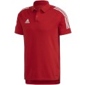 Adidas teamwear Koszulka męska adidas Condivo 20 Polo czerwono-biała ED9235 Adidas teamwear Koszulka męska adidas Condivo 20 Polo czerwono-biała ED9235