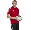 Adidas teamwear Koszulka męska adidas Condivo 20 Polo czerwono-biała ED9235 Adidas teamwear Koszulka męska adidas Condivo 20 Polo czerwono-biała ED9235