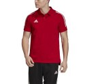 Adidas teamwear Koszulka męska adidas Condivo 20 Polo czerwono-biała ED9235 Adidas teamwear Koszulka męska adidas Condivo 20 Polo czerwono-biała ED9235