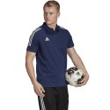 Adidas teamwear Koszulka męska adidas Condivo 20 Polo granatowo-biała ED9245 Adidas teamwear Koszulka męska adidas Condivo 20 Polo granatowo-biała ED9245