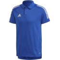 Adidas teamwear Koszulka męska adidas Condivo 20 Polo niebiesko-biała ED9237 Adidas teamwear Koszulka męska adidas Condivo 20 Polo niebiesko-biała ED9237
