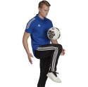 Adidas teamwear Koszulka męska adidas Condivo 20 Polo niebiesko-biała ED9237 Adidas teamwear Koszulka męska adidas Condivo 20 Polo niebiesko-biała ED9237