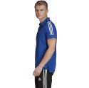Adidas teamwear Koszulka męska adidas Condivo 20 Polo niebiesko-biała ED9237 Adidas teamwear Koszulka męska adidas Condivo 20 Polo niebiesko-biała ED9237